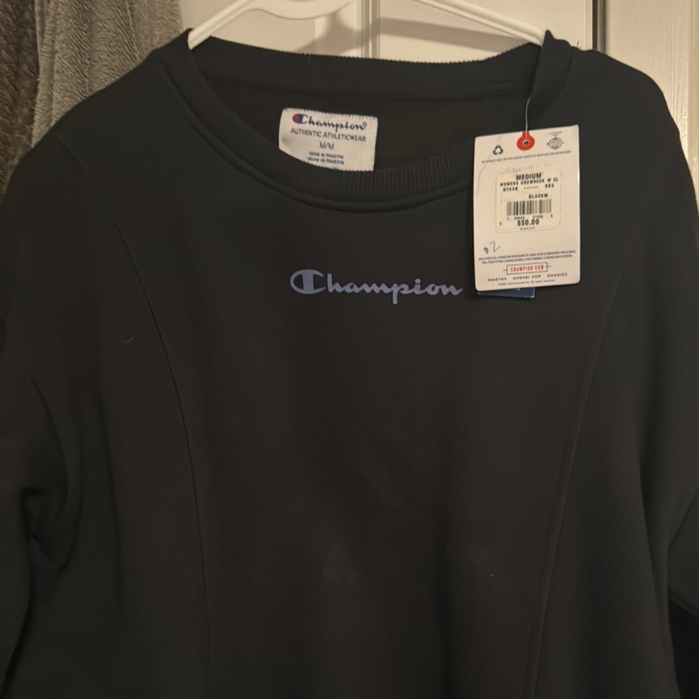 Champion Dark Sweatshirt with Logo